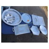 Hammered Alum Pieces