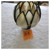 Vtg Glass Tulip Shade