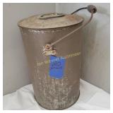 Vtg Metal Bucket