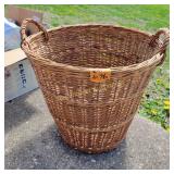 Vtg Laundry Basket