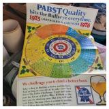 PABST Posters, License Plate, Stickers