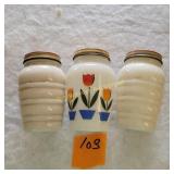 S/P Shakers, 1 Tulip Pattern