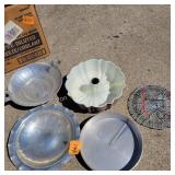 Cake Pans, Platters