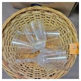 Basket, Glasses