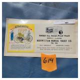 Ink Blot Hoopeston Burial Vault Co.