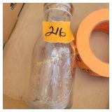 Springfield Ill Milk Bottle