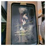 Serving Tray and Metal Shipping Box