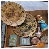 Calendar Plates, Figurines