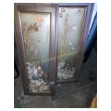 Vgt Chinese Framed Stone Panels