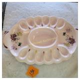 Vtg Red Wing Egg Plate