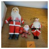 Vtg Santa's