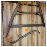 Vtg Saw and Single Tree