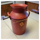 Plastic Milk Can Style Trash Can