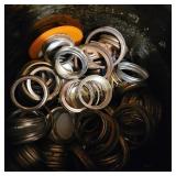 Canning Jar Rings   ( a lot)