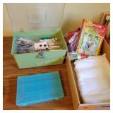 Sewing Box, and Notions