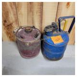 Vtg Gas and Oil Cans