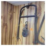 Antique Hay Trolly and Pulley