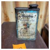 Maytag Motor Oil Can