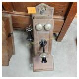 Antique Wall  Crank Phone