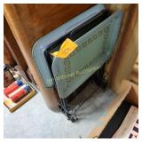 Vtg Metal TV Trays