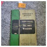 JD No 963 Wagon Manual