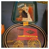 Coca Cola Tray, Tea  Co. Tray