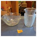 Bowl and Pitcher