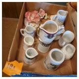 Vtg Ironstone Creamers
