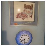 Picture and  Clock