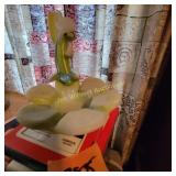 Vtg Glass Art