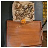 Flat Ware, Wood Tray