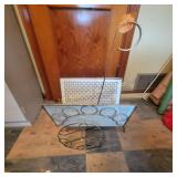 Vtg Magazine Rack
