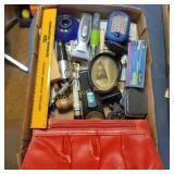 Red Clutch , Box of Drawer Misc
