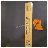 Vtg Ruler Amione Dairy Clinton, Il  Ruler