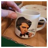 Elvis Mug, Snack Plate /Cup,