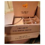 NIB Snow Flake Snack Sets