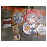 Different Saw Blades and Sand  Disc