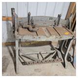 Vtg Pexto Foot Operated Sheet Metal Shear