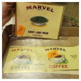 Vtg Marvel Labels