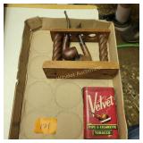 Velvet Tin, Pipes and Holder