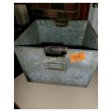 Vtg Metal Organizer