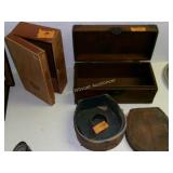 Vtg Wood Boxes