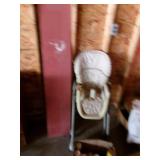 Baby High Chair, Spray Paint