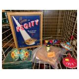 Vtg Spin Tops, Games