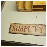 Simplify Sign