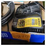 Dewalt Battery Charger, Tape Gun,