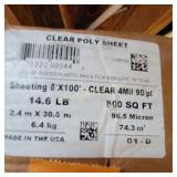 Poly Clear Sheet