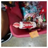 Christmas Candle Blow Mold, Decorations, Tote