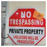 No Teaspassing Sign