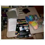 Craft Supplies and Tote